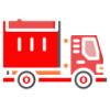 Land shipping icon